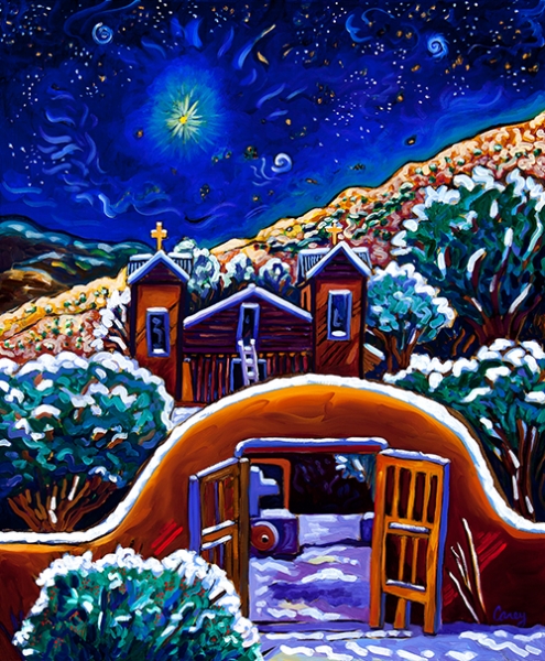 Midnight Clear Chimayo by Cathy Carey