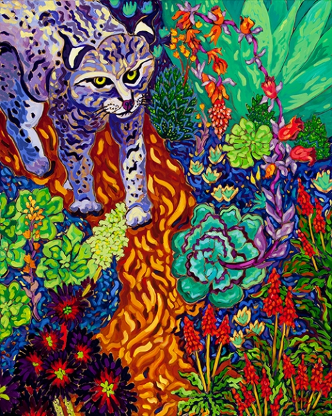 Bobcat Kachina by Cathy Carey