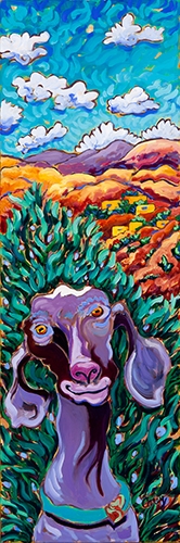 Adobe Goat by Cathy Carey