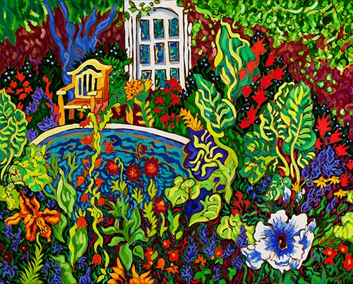 Garden Glory of Ginter by Cathy Carey
