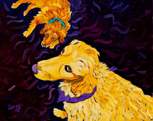 The Look (Sazi and Yogi) by Cathy Carey