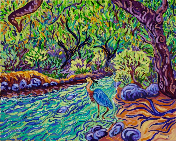 The River between Worlds by Cathy Carey