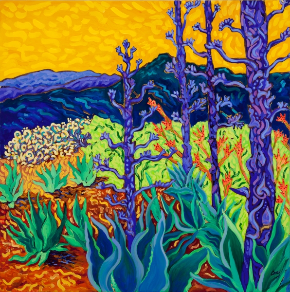Cahuilla Totems by Cathy Carey