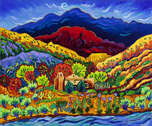 Chapel by the River by Cathy Carey