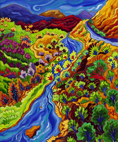 Orchard Valley by Cathy Carey