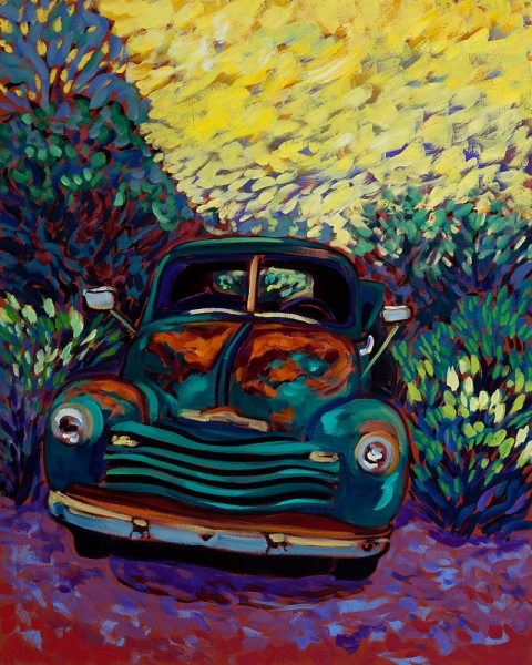 Good Morning Old Truck by Cathy Carey