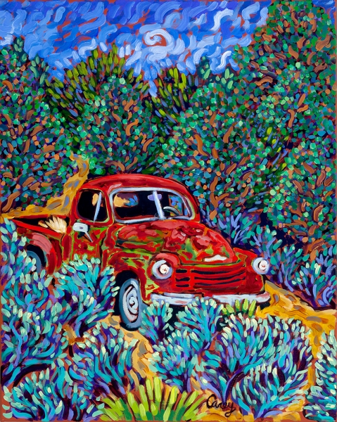 Little Red Truck by Cathy Carey