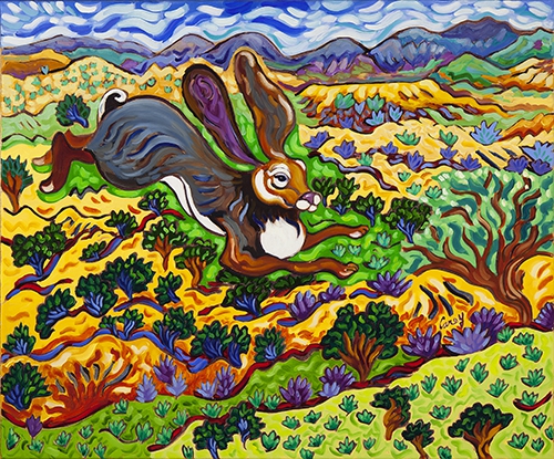 Out Where the Lean Jack Hops Along by Cathy Carey