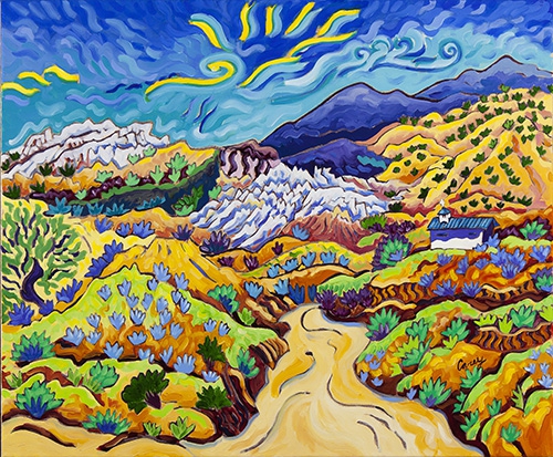 Travelin' through Sandy Lands by Cathy Carey