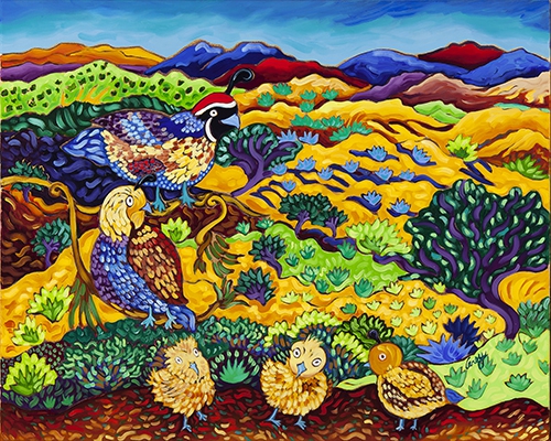 Just Me and a Covey by Cathy Carey