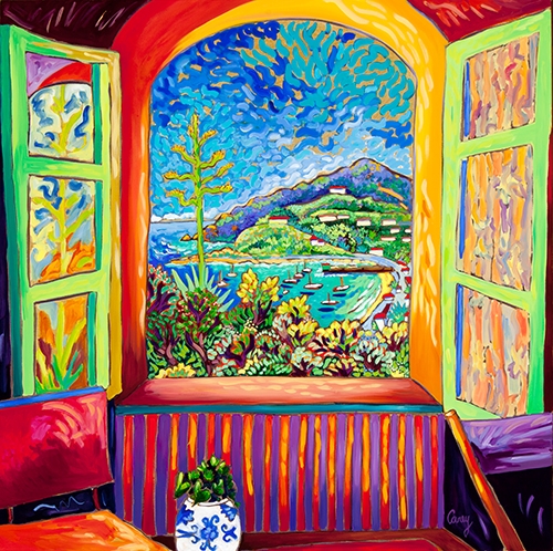 Click here to view Matisse Windows Series artwork by Cathy Carey