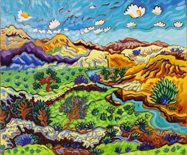 Western Sun by Cathy Carey