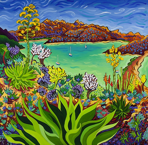 Baja Agave by Cathy Carey