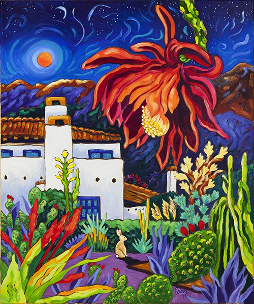 Alone with the Moonlight by Cathy Carey