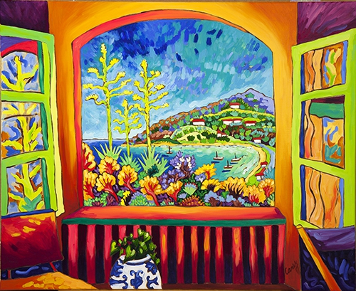 Summer Window by Cathy Carey