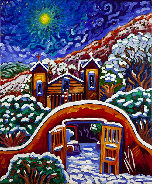 Chimayo Star of Wonder by Cathy Carey