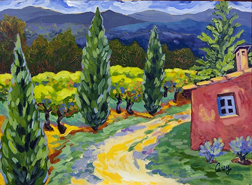 La Madonne Impressions by Cathy Carey
