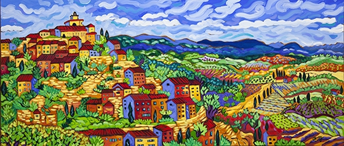 Click here to view Walled City by Cathy Carey