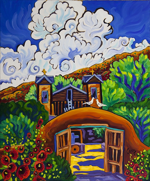 Summer of Love Chimayo by Cathy Carey