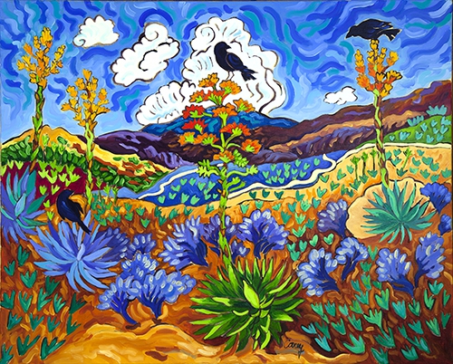 Click here to view Southwest Scenes artwork by Cathy Carey