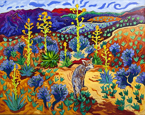 Coyote Day Dream by Cathy Carey
