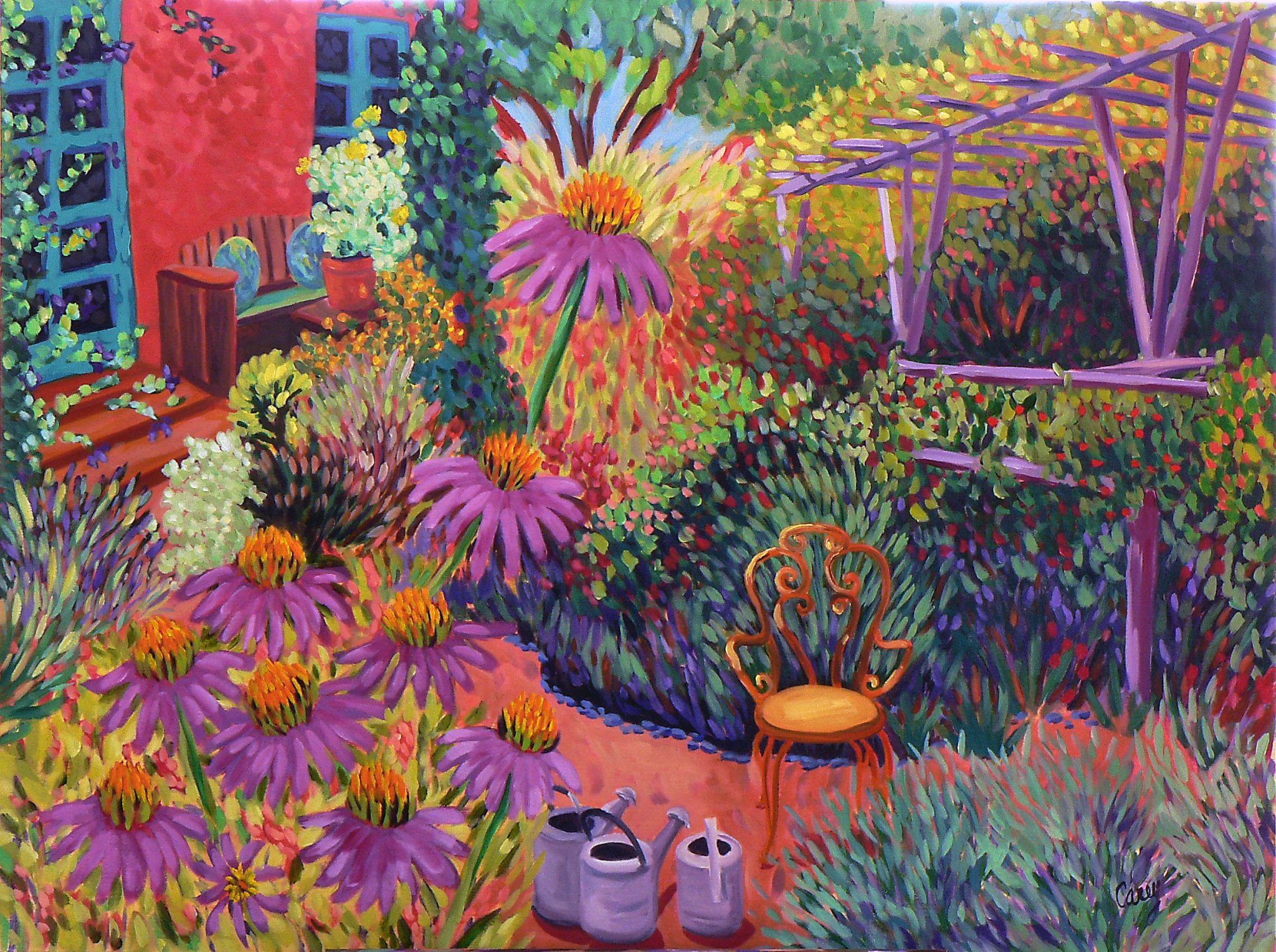 Vines of Wine by Cathy Carey