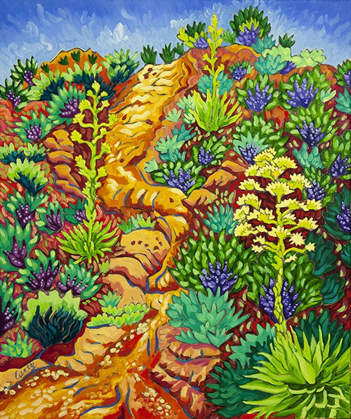 Up Hill Climb by Cathy Carey