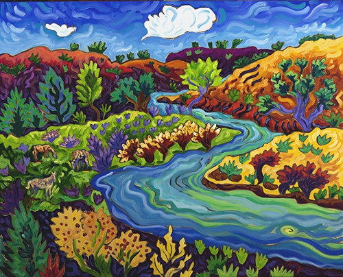 Down by the River by Cathy Carey
