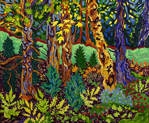 Lake in the Forest by Cathy Carey