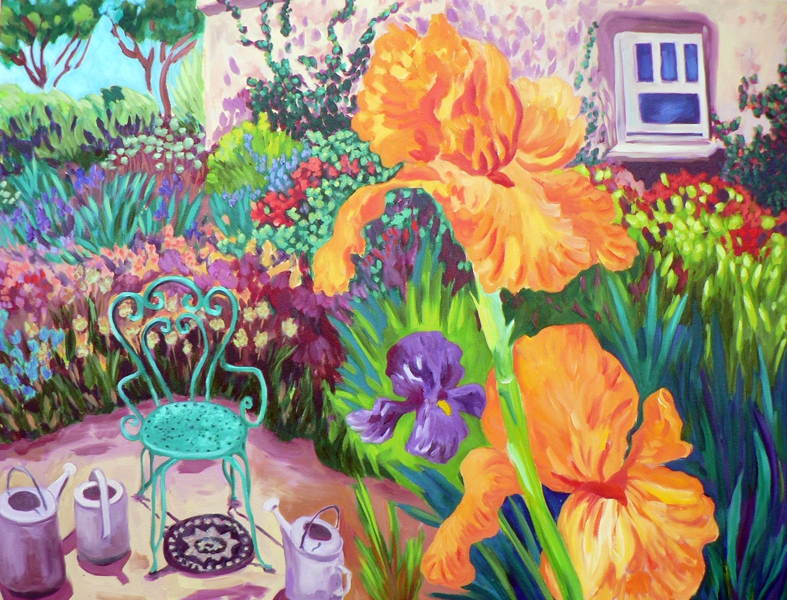 Iris at Large by Cathy Carey