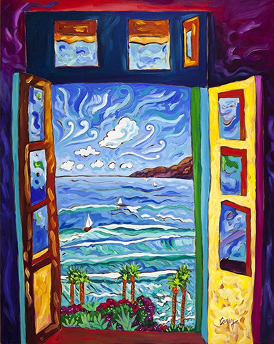 Serene Scene Sailing by Cathy Carey