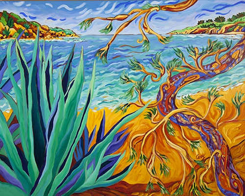 Agave Cove by Cathy Carey