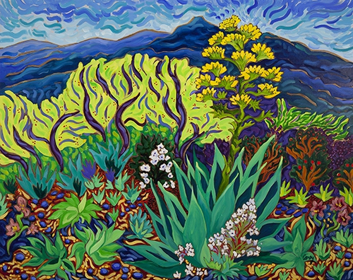 The Garden on the Hill by Cathy Carey