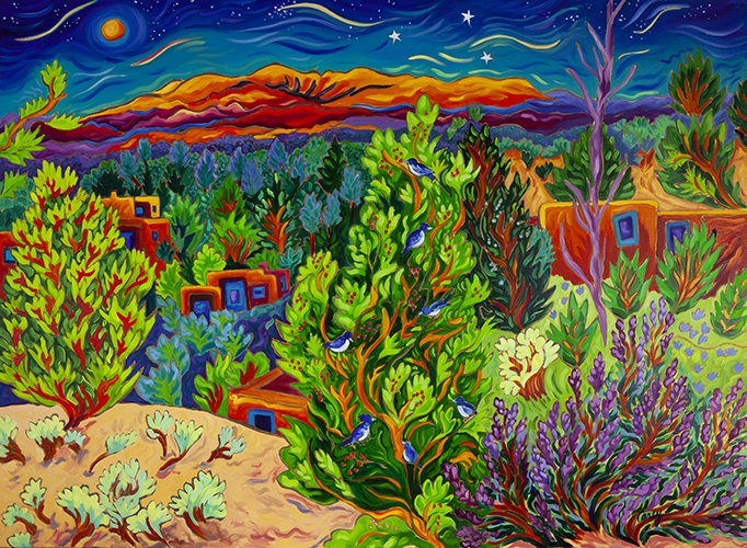 Adobe Walls of Old by Cathy Carey