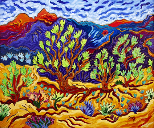 On the Tail of an Autumn Breeze by Cathy Carey