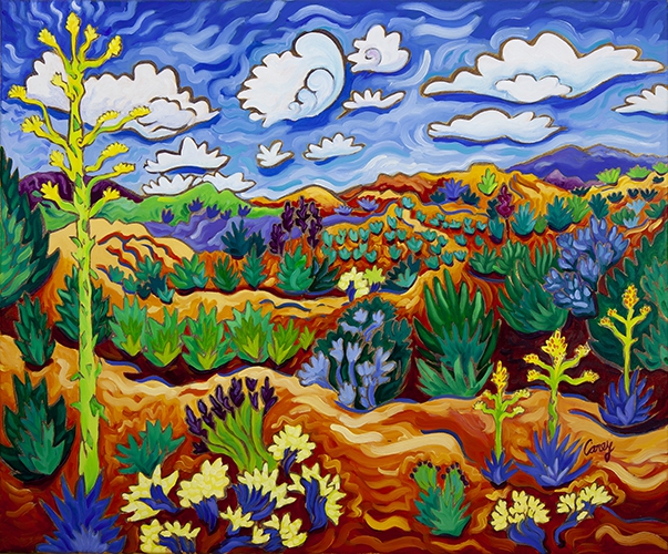 Sunny Desert Days by Cathy Carey