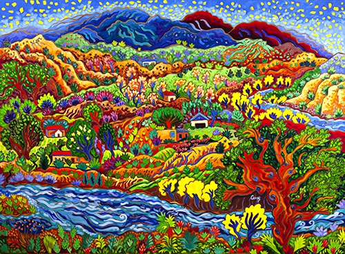 A Peaceful world by Cathy Carey
