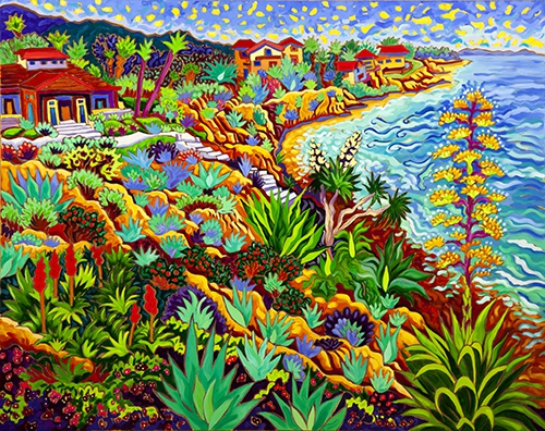 Laguna Garden by the Sea by Cathy Carey