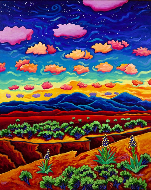 Golden Hour Gorge by Cathy Carey