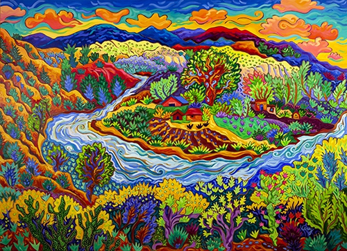 Being in the Flow by Cathy Carey