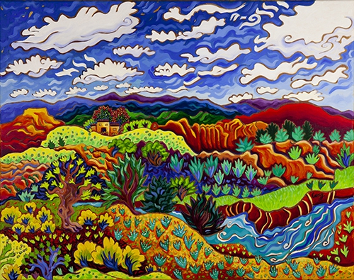 Windy River by Cathy Carey