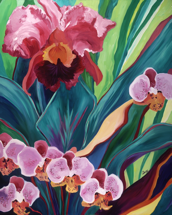 Orchid Dance by Cathy Carey