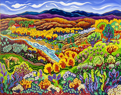 Click here to view The Fertile Lands of the Rio Grande by Cathy Carey