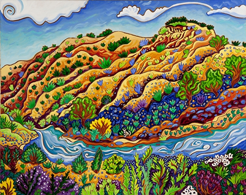 Stopping by the River by Cathy Carey