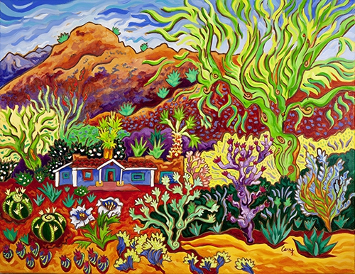 Succulent Sunshine by Cathy Carey