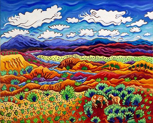 Patterns of Life and the River by Cathy Carey