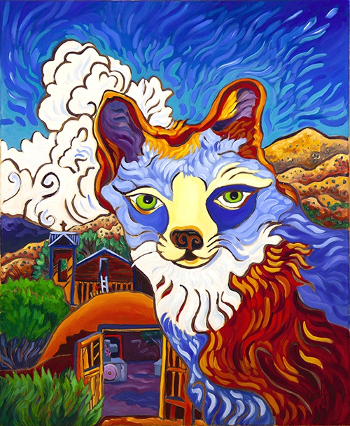 Enchanted Fox of Chimayo by Cathy Carey