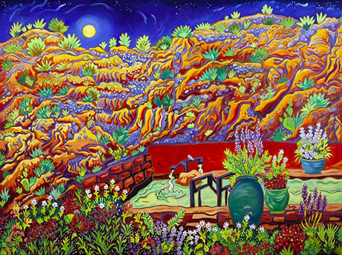 Hot Springs Nightbird by Cathy Carey