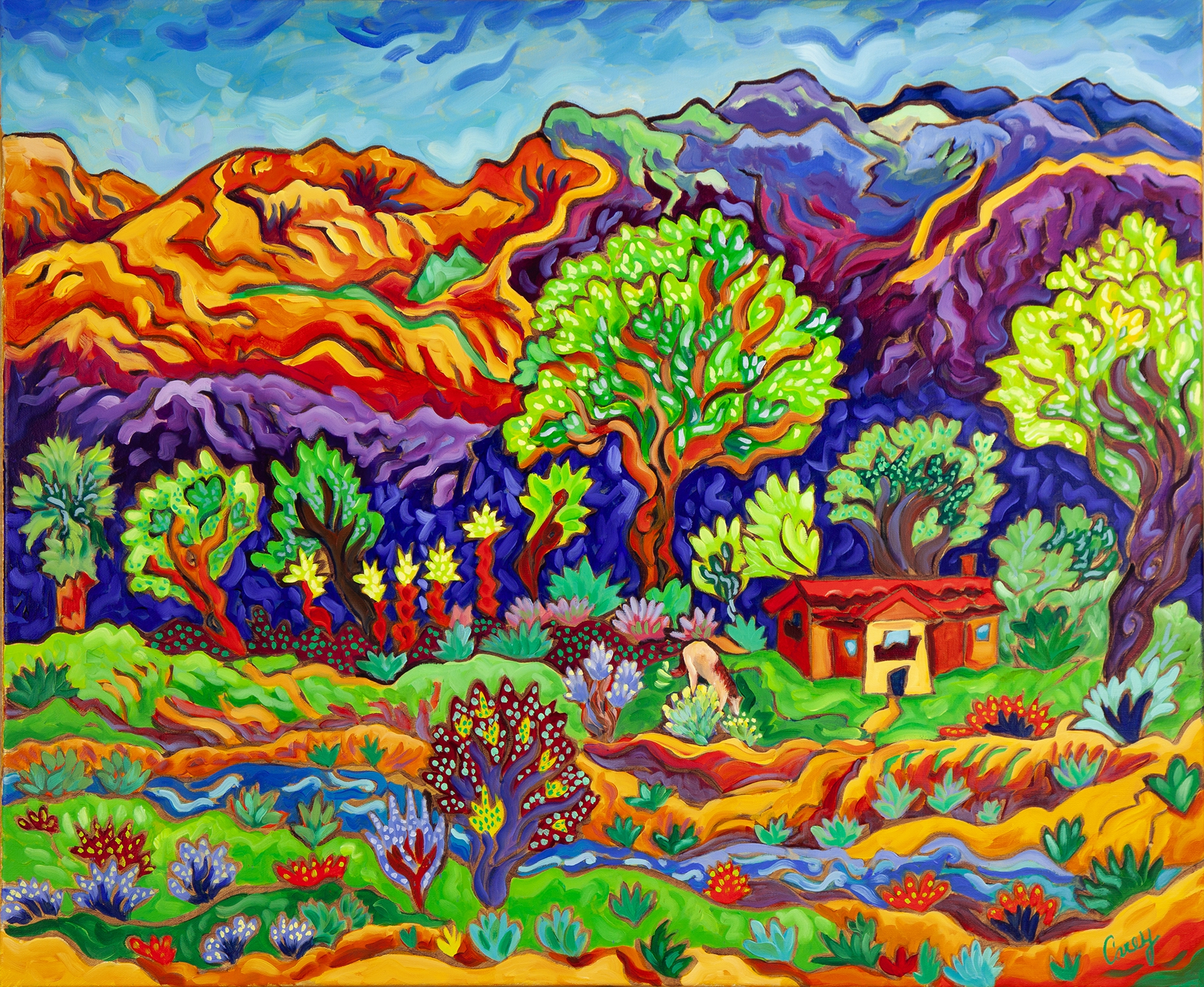 Horse and Home by Cathy Carey