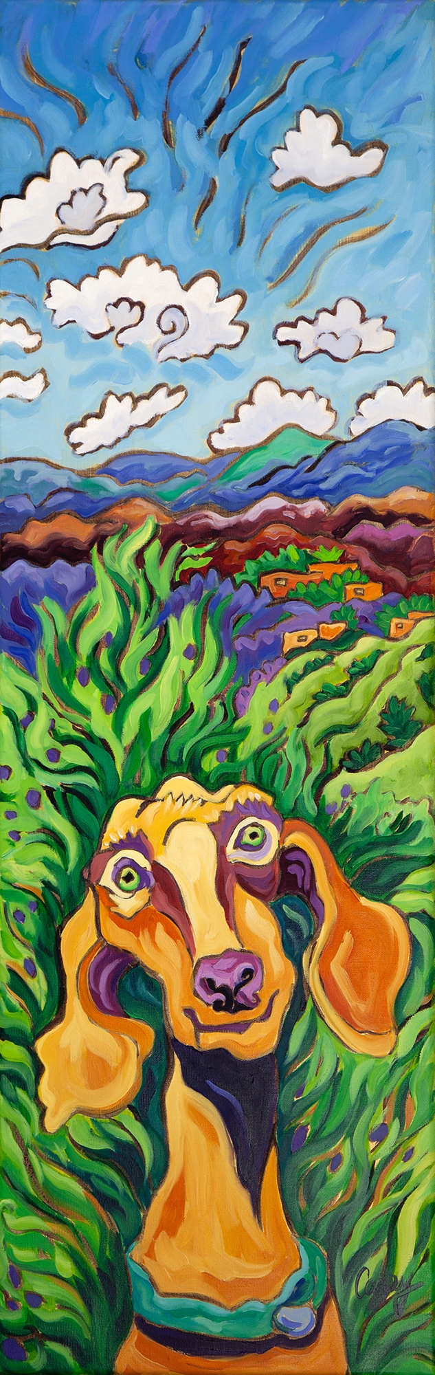 Sunny Day goat by Cathy Carey